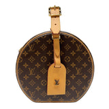 ルイ・ヴィトン LOUIS VUITTON プティット・ボワット・シャポー M43514 ブラウン　ゴールド金具 モノグラム レディース ショルダーバッグ