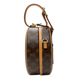 ルイ・ヴィトン LOUIS VUITTON プティット・ボワット・シャポー M43514 ブラウン　ゴールド金具 モノグラム レディース ショルダーバッグ