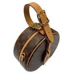 ルイ・ヴィトン LOUIS VUITTON プティット・ボワット・シャポー M43514 ブラウン　ゴールド金具 モノグラム レディース ショルダーバッグ