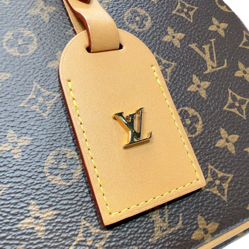 ルイ・ヴィトン LOUIS VUITTON プティット・ボワット・シャポー M43514 ブラウン　ゴールド金具 モノグラム レディース ショルダーバッグ