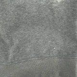 エルメス HERMES レザーテープポケット スウェットシャツ グレー コットン メンズ スウェット