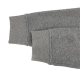 エルメス HERMES レザーテープポケット スウェットシャツ グレー コットン メンズ スウェット