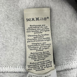 エルメス HERMES レザーテープポケット スウェットシャツ グレー コットン メンズ スウェット