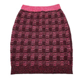 シャネル CHANEL カシミヤウールニットベスト＆スカートセットアップ P73852/P73890 ピンク ウール レディース セットアップ