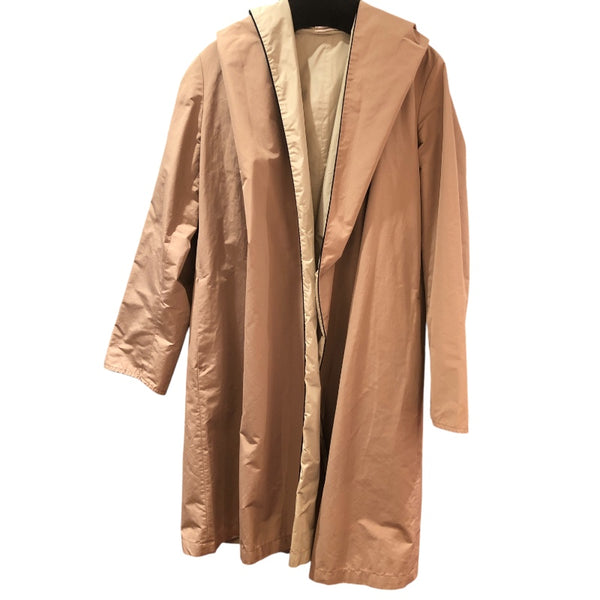 美品★MaxMara★春の羽織り★ビジュー装飾4wayリバーシブルコート マックスマーラ Max Mara CITY ナイロンリバーシブルコート