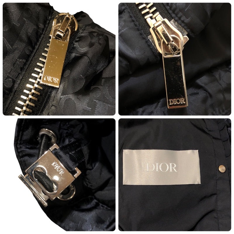 クリスチャン・ディオール Christian Dior オブリーク ダウンジャケット 943C449A4462 ブラック ナイロン メンズ |  中古ブランドリユースショップ OKURA(おお蔵)