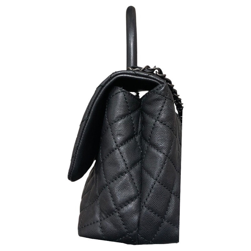 シャネル CHANEL ココハンドル29 A92991 ブラック・シルバー金具 牛革