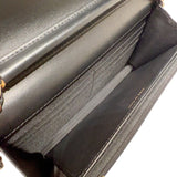 シャネル CHANEL マトラッセ チェーンウォレット AP0250 ブラック/ホワイト　ゴールド金具 ラムスキン レディース ショルダーバッグ