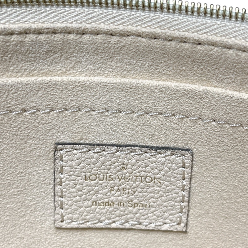 ルイ・ヴィトン LOUIS VUITTON ミュルティ・ポシェットアクセソワール M46568 ベージュ GD金具 モノグラム・アンプラント レディース ショルダーバッグ