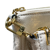 ルイ・ヴィトン LOUIS VUITTON ミュルティ・ポシェットアクセソワール M46568 ベージュ GD金具 モノグラム・アンプラント レディース ショルダーバッグ