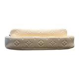 ルイ・ヴィトン LOUIS VUITTON ミュルティ・ポシェットアクセソワール M46568 ベージュ GD金具 モノグラム・アンプラント レディース ショルダーバッグ