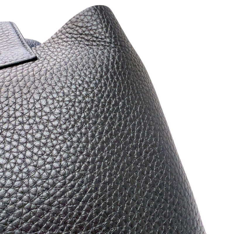 エルメス HERMES カバセリエ31 Z刻印 (2021年製) ブラック/ブルーニュイ トリヨンクレマンス レディース トートバッグ
