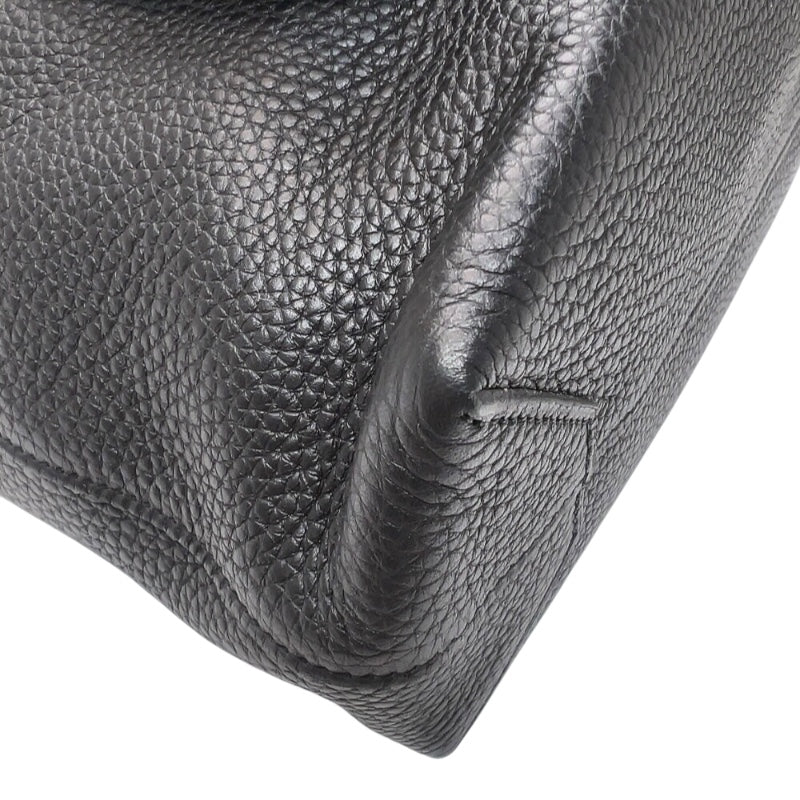 エルメス HERMES カバセリエ31 Z刻印 (2021年製) ブラック/ブルーニュイ トリヨンクレマンス レディース トートバッグ