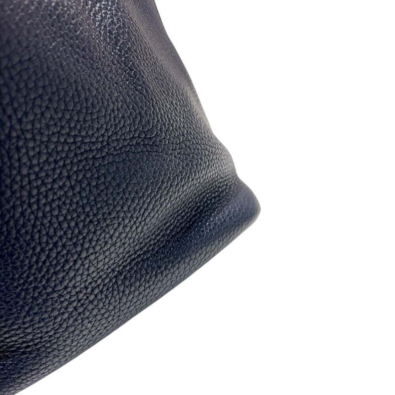 エルメス HERMES ピコタンロックMMエクラ A刻印　(2017年製) ブルーニュイ/ローズパープル　シルバー金具 トリヨンクレマンス/スイフト レディース ハンドバッグ