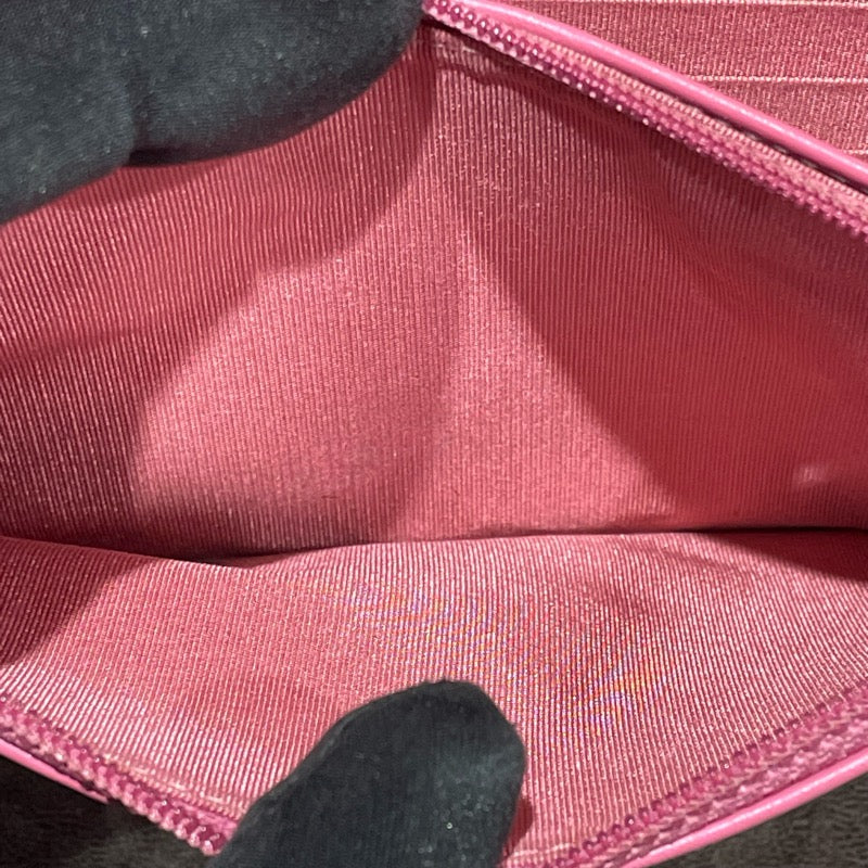 シャネル CHANEL ボーイシャネルチェーンショルダ A81969 ピンク　GD金具 キャビアスキン レディース ショルダーバッグ