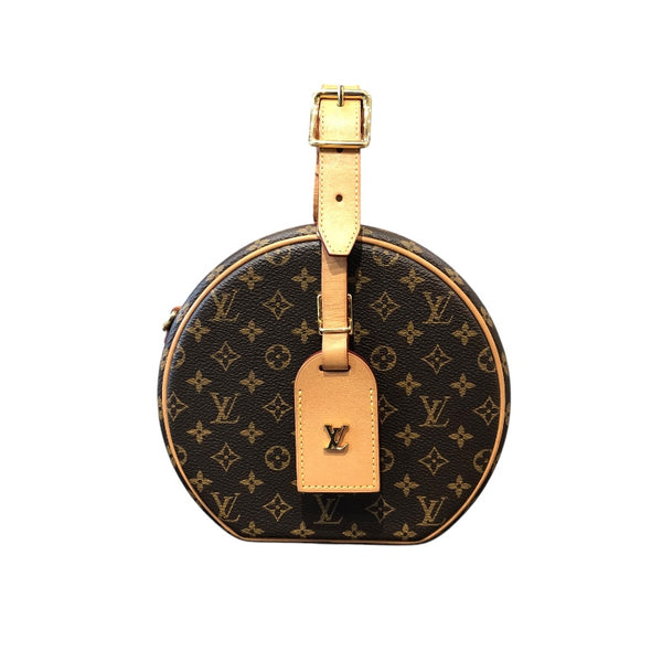 ルイ・ヴィトン LOUIS VUITTON プティット・ポワット・シャポー M43514 ブラウン モノグラムキャンバス レディース ショルダーバッグ