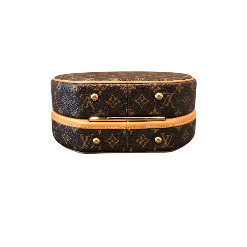 ルイ・ヴィトン LOUIS VUITTON プティット・ポワット・シャポー M43514 ブラウン モノグラムキャンバス レディース ショルダーバッグ