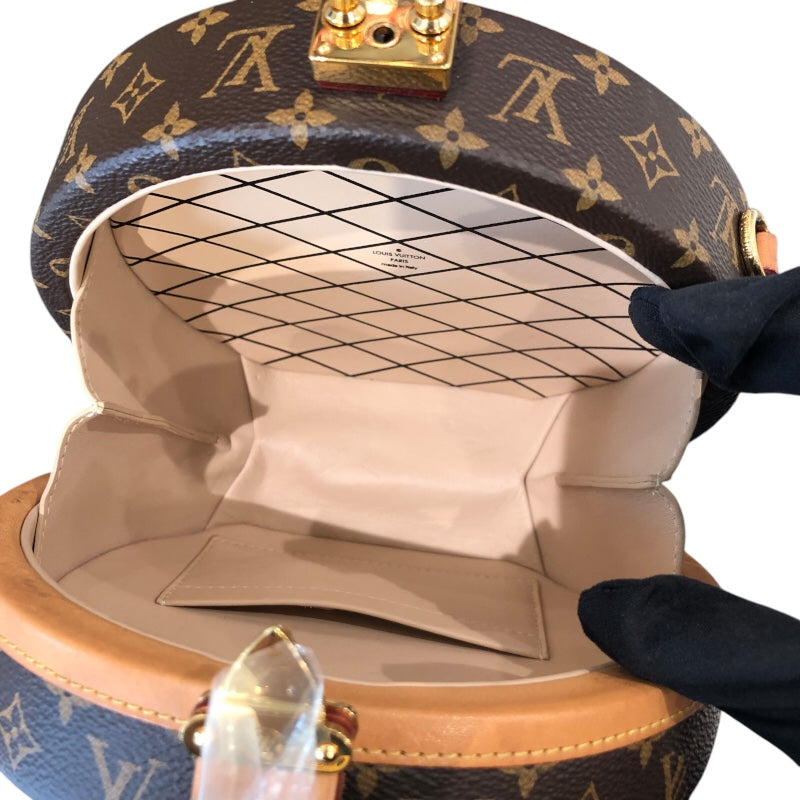 ルイ・ヴィトン LOUIS VUITTON プティット・ポワット・シャポー M43514 ブラウン モノグラムキャンバス レディース ショルダーバッグ
