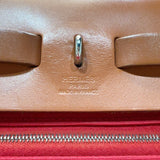 エルメス HERMES エールバッグジップPM □O刻　(2011年製) ブーゲンビリア　 シルバー金具 トワル/ハンター ユニセックス ハンドバッグ
