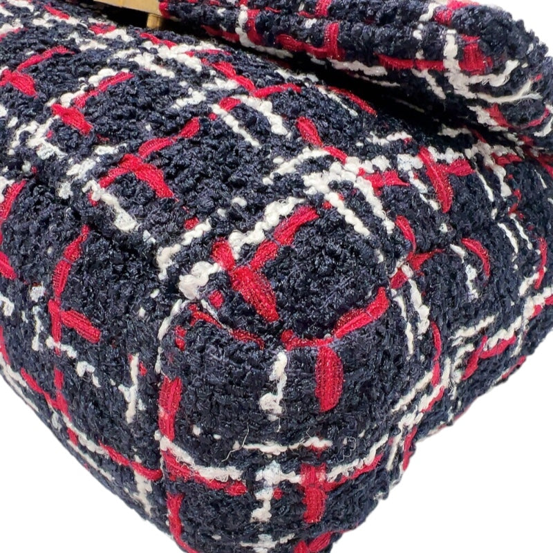 シャネル CHANEL CHANEL19フラップバッグ AS1160 マルチ　ゴールド・シルバー金具  ツイード レディース ショルダーバッグ