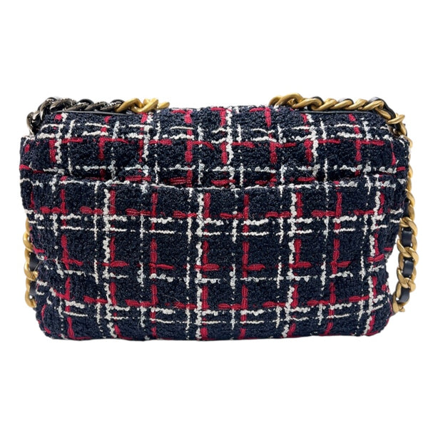 シャネル CHANEL CHANEL19フラップバッグ AS1160 マルチ　ゴールド・シルバー金具  ツイード レディース ショルダーバッグ