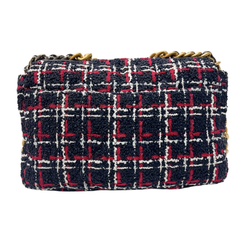 シャネル CHANEL CHANEL19フラップバッグ AS1160 マルチ　ゴールド・シルバー金具  ツイード レディース ショルダーバッグ