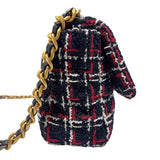 シャネル CHANEL CHANEL19フラップバッグ AS1160 マルチ　ゴールド・シルバー金具  ツイード レディース ショルダーバッグ