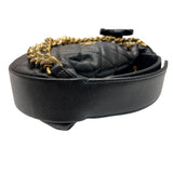 シャネル CHANEL リボン付　マトラッセミニハンドバッグ AP3943 ブラック　ゴールド金具 キャビアスキン レディース ショルダーバッグ