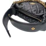 シャネル CHANEL リボン付　マトラッセミニハンドバッグ AP3943 ブラック　ゴールド金具 キャビアスキン レディース ショルダーバッグ