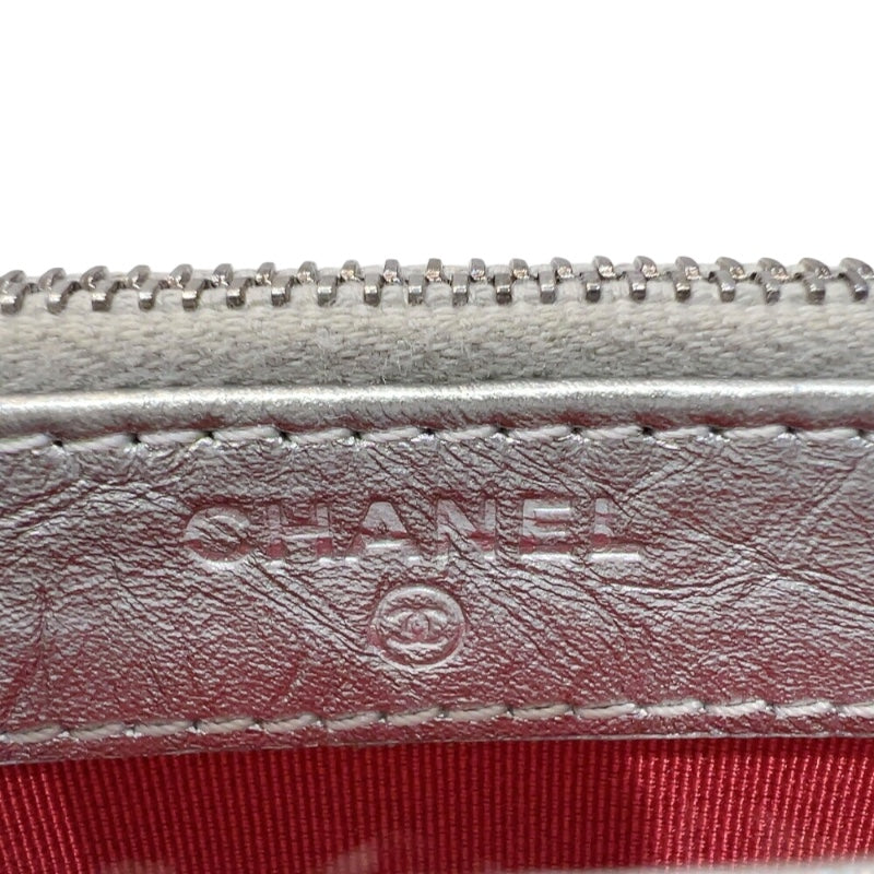 シャネル CHANEL ガブリエル　チェーンウォオレット A945050 シルバー　シルバー/ゴールド金具 ラムスキン レディース ショルダーバッグ