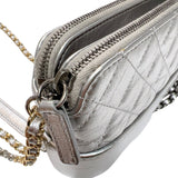 シャネル CHANEL ガブリエル　チェーンウォオレット A945050 シルバー　シルバー/ゴールド金具 ラムスキン レディース ショルダーバッグ