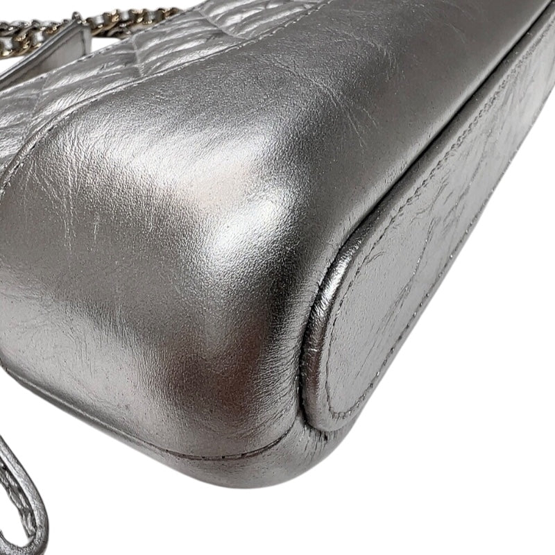 シャネル CHANEL ガブリエル　チェーンウォオレット A945050 シルバー　シルバー/ゴールド金具 ラムスキン レディース ショルダーバッグ