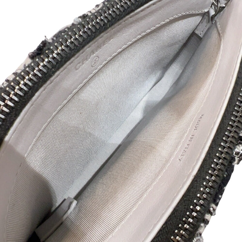 シャネル CHANEL ガブリエル　チェーンウォオレット A945050 ブラック/シルバー　シルバー/ゴールド金具 ツイード/レザー レディース ショルダーバッグ