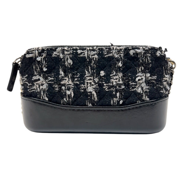 シャネル CHANEL ガブリエル　チェーンウォオレット A945050 ブラック/シルバー　シルバー/ゴールド金具 ツイード/レザー レディース ショルダーバッグ