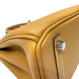 エルメス HERMES バーキン25 W刻印　(2024年製) ナチュラルサブレ　シルバー金具 トゴ レディース ハンドバッグ