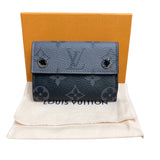 ルイ・ヴィトン LOUIS VUITTON ディスカバリー・コンパクト ウォレット M45417 ブラック/グレー　シルバー金具 モノグラム・エクリプス キャンバス/モノグラム・エクリプス リバース キャンバス メンズ 三つ折り財布