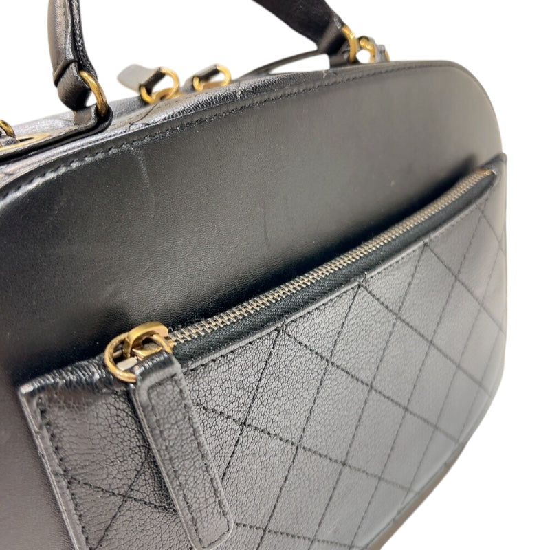 シャネル CHANEL ココマーク2WAYチェーンショルダー A93464 ブラック