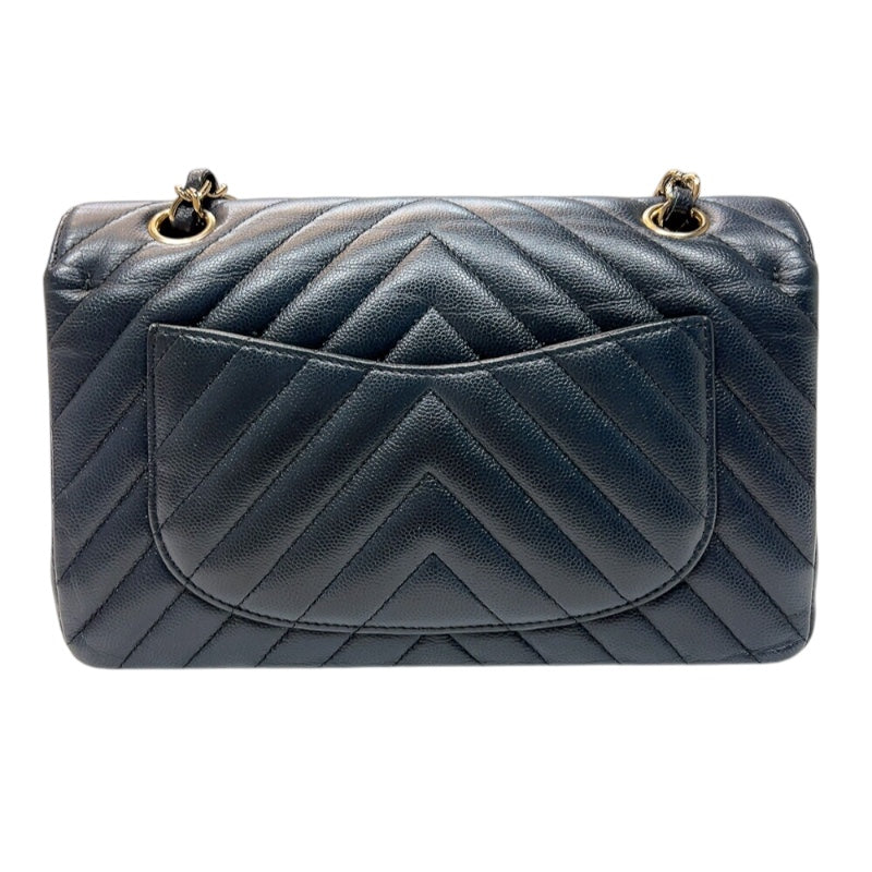 シャネル CHANEL マトラッセ23 Vステッチ チェーンショルダーバッグ