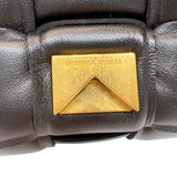 ボッテガ・ヴェネタ BOTTEGA VENETA キャンディパデッドカセット 716648VCQR1 ブラック レザー レディース ショルダーバッグ