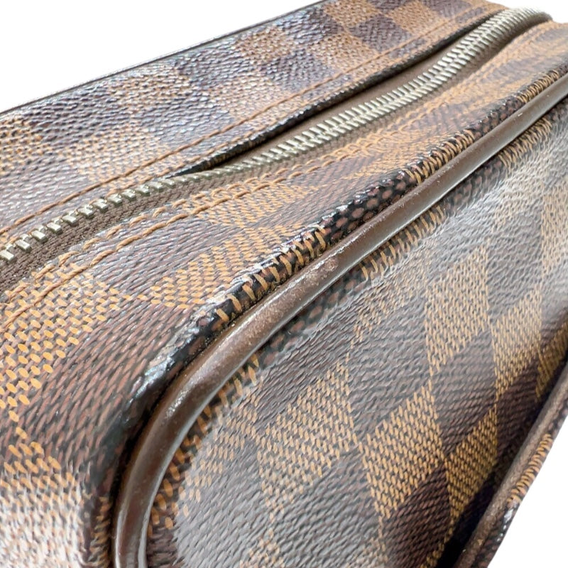 ルイ・ヴィトン LOUIS VUITTON オラフPM N41442 エベヌ ダミエ・キャンバス メンズ ショルダーバッグ