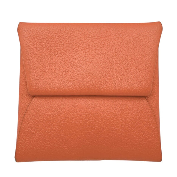 エルメス HERMES バスティアヴェルソ B刻印　(2023年製) ローズテキサス/キュイーブル  エバーカラー レディース コインケース