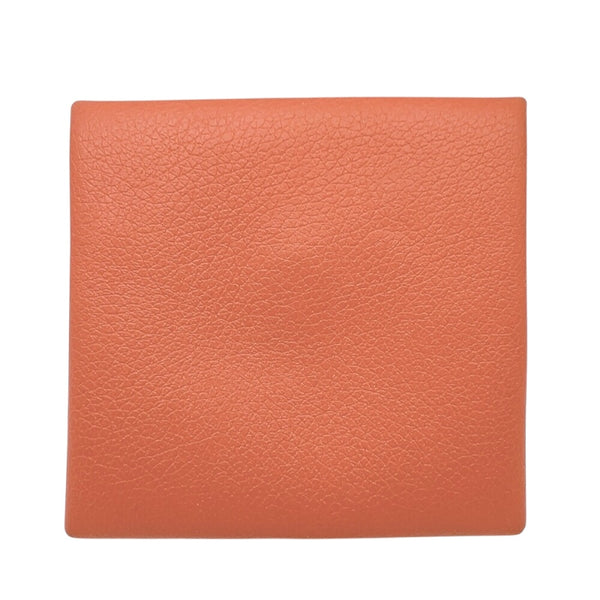 エルメス HERMES バスティアヴェルソ B刻印　(2023年製) ローズテキサス/キュイーブル  エバーカラー レディース コインケース