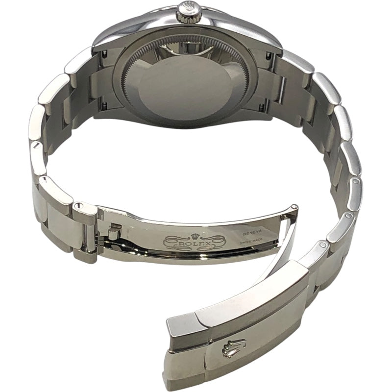 ロレックス ROLEX デイトジャスト36　オーベルジーヌ 126234 パープル WG/SS メンズ 腕時計