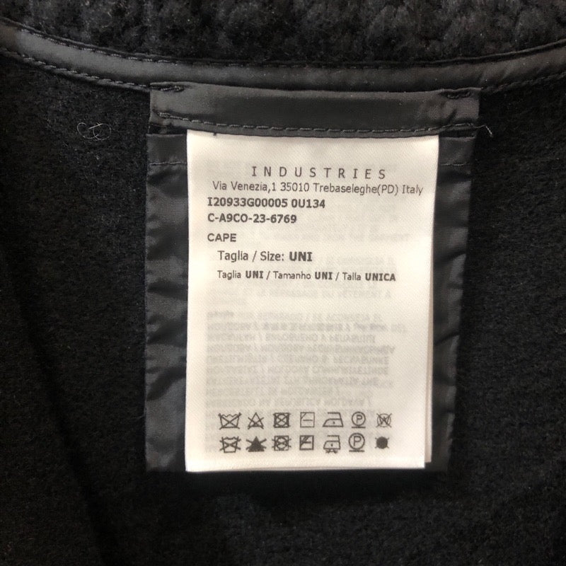 モンクレール MONCLER ジップアップケープコートポンチョ ウール レディース ポンチョ