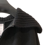 モンクレール MONCLER ジップアップケープコートポンチョ ウール レディース ポンチョ
