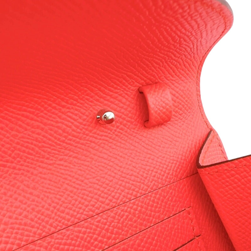 エルメス HERMES シェーヌダンクルトゥーゴー B刻印 (2023年製) ローズテキサス シルバー金具 ヴォーエプソン レディース ショルダーバッグ