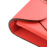 エルメス HERMES シェーヌダンクルトゥーゴー B刻印 (2023年製) ローズテキサス シルバー金具 ヴォーエプソン レディース ショルダーバッグ