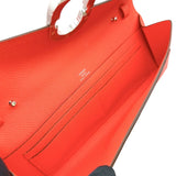 エルメス HERMES シェーヌダンクルトゥーゴー B刻印 (2023年製) ローズテキサス シルバー金具 ヴォーエプソン レディース ショルダーバッグ