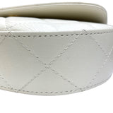 シャネル CHANEL マトラッセ 2WAYショルダーバッグ ホワイト ゴールド金具 カーフスキン レディース ショルダーバッグ
