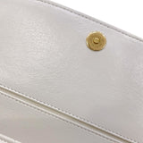 シャネル CHANEL マトラッセ 2WAYショルダーバッグ ホワイト ゴールド金具 カーフスキン レディース ショルダーバッグ